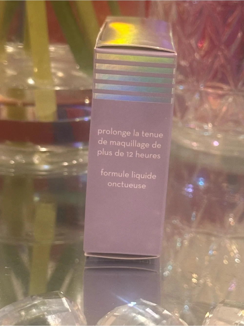 The Crème Shop Clean Canvas Purple Cushion Primer Color Correcting NEW K-Beauty